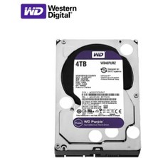 Akıllı Durak Wd Purple WD40PURZ 4 Tb Sata 3 HDD 3.5" 7/24 Güvenlik Diski