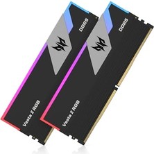 Acer Predator Vesta Iı Ddr5 Rgb Ram 32GB (16GBX2) CL36 6000MHZ'E Kadar - Intel Xmp 3.0 ve Amd Expo - Pc Bilgisayar Oyun Ram'i (Siyah)