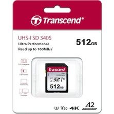 Transcend Sd Kart Uhs-I U3 A2 Ultra Performans, TS512GSDC340S