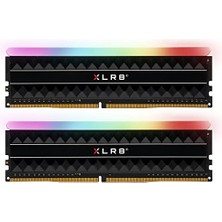 Pny Xlr8 Gaming Rev Rgb 16 GB (2x8 Gb) Ddr4 3200 Mhz (PC4-25600) CL16 1,35 V Çift Kanallı Masaüstü (Dımm) Bellek, Siyah