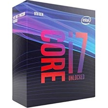 Intel Core I7 I7-9700K Sekiz Çekirdekli (8 Çekirdek), 3,60 Ghz, Soket H4 LGA-1151, Oem Paketi, 8 Gt