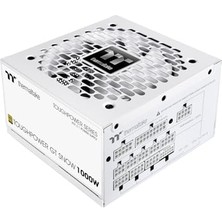 Thermaltake Toughpower Gt Kar 1000W | Atx3.1 | 80 Artı Altın | Tamamen Modüler | Pcıe 5.1 12V-2X6 (12+4) | Akıllı Sıfır Fan Çok Sessiz | Karbeyaz)