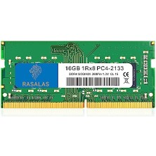 Rasalas 16GB Ddr4 2133MHZ PC4-17000 Ecc Olmayan Tamponsuz 1.2V CL15 1rx8 PC4-2133P Sing 1 x 16GB Dizüstü Bilgisayar Ram Yükseltmesi…