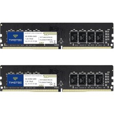 Timetec Premium 16GB KIT(2X8GB) Ddr4 2400 Mhz PC4-19200 Ecc Olmayan Arabelleksiz 1.2V CL17 1rx8 Tek Sıralı 288 Pin Udımm Masaüstü Bilgisayar Bilgisayar Bellek Ram Modülü Yükseltmesi