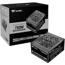 Thermaltake Toughpower Sfx Platinum 750W | Sehr Leise | Pc Netzteil | 80 Artı Platin | Atx 3.1 ve Intel Sfx 12V 4.1 | Pcıe Gen 5.1 12V-2X6 300W | Modüler | Akıllı Sıfır Fan | 7 Yıl Garanti