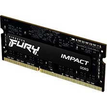 Kingston Fury Etki 4 GB 1866 Mhz Ddr3 CL11 Dizüstü Bilgisayar Belleği Tek Modül KF318LS11IB/4