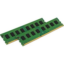 Kingston Valueram 16 GB (2x8 Gb) Kit, 2 1600MT/S DDR3L Ecc Olmayan CL11 Dımm 1,35 V KVR16LN11K2/16 Masaüstü Bellek