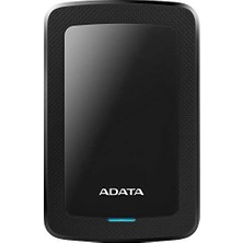 Adata HV300 - 2 Tb, USB 3.2 Gen.1'li Harici Sabit Sürücü, Siyah, HDD Ext HV300 2 Tb