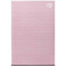 Seagate One Touch 2 Tb Taşınabilir Harici Sabit Sürücü, Pc, Dizüstü Bilgisayar ve Mac, USB 3.0, Gül Altın, 2 Yıllık Kurtarma Hizmeti Dahil, Model No.: STKB2000405