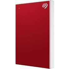 Seagate One Touch 1 Tb Taşınabilir Harici Sabit Sürücü, Pc, Dizüstü Bilgisayar ve Mac, USB 3.0, Kırmızı, 2 Yıllık Kurtarma Hizmeti Dahil, Model No.: STKB1000403