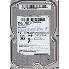 Samsung HD204UI F4 3,5" 2tb 32MB 5400RPM Dahili Sabit Sürücü