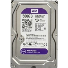 Akıllı Durak Wd Purple 500 GB 3.5 Güvenlik Harddiski