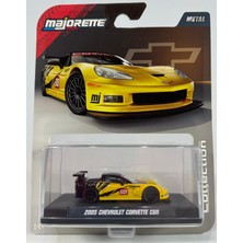 Majorette Collection 2005 Chevrolet Corvette C6R 1:64 Model Araba