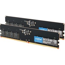 Crucial Ddr5 Ram 32 GB Kit (2X16 Gb) 4800 Mhz, Pc Bilgisayar Ram'i, CL40 - CT2K16G48C40U5