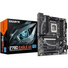 Gigabyte Gıgabyte Z790 Eagle Ax Lga 1700 Intel Z790 Atx Anakart, Ddr5, M.2, Pcıe 5.0, USB 3.2 GEN2X2 Type-C, Intel Wi-Fi 6e, 2.5gbe Lan, Q-Flash Plus, Ez-Latch