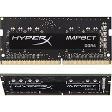 Kingston Fury Impact 16 GB (2x8 Gb) 2933 Mhz Ddr4 CL17 Dizüstü Bilgisayar Bellek Kiti, 2 KF429S17IBK2/16 ile