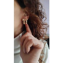 To Be Reborn Çelik Küpe Kurdele 🎀 Model