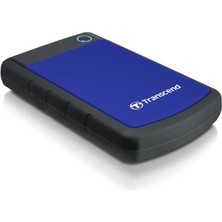 Transcend Storejet 25H3 4 Tb Harici Sabit Sürücü - 2,5 Inç, USB 3.1 Gen 1, Askeri Sınıf Darbeye Dayanıklı, Anti-Şok Sistem, Lacivert - TS4TSJ25H3B
