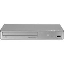 Panasonic DMP-BDT168EG Kompakt 3D Blu-Ray Oynatıcı (Full Hd Yükseltme, Internet Uygulamaları, Lan Bağlantı Noktası, Usb, Mkv Oynatma) Gümüş