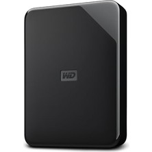 Wd Elements Ae 5 Tb Taşınabilir Harici Sabit Sürücü, Superspeed ​​usb 3.2 Gen 1/usb 3.0, Tak ve Çalıştır Genişletme, Windows Için Formatlanmış, Siyah