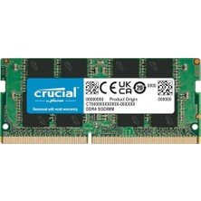 Crucial Temelleri 16 GB Ddr4 3200MT/S CL22 Sodımm 260 Pinli 1,2 V Dizüstü Bilgisayar Belleği