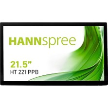 Hannspree Ht 221 Ppb 54,6 cm (21,5 Inç) 1920 x 1080 Piksel Full Hd LED Dokunmatik Ekran Siyah