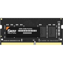 Dato 32 GB Ram Ddr4 3200 Mhz PC4-25600 CL22 Sodımm 1.2 V 260PIN Ecc Olmayan Sodımm Dizüstü Dizüstü Bellek Modülü