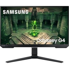 Samsung Odyssey G4B Oyun Monitörü LS25BG400EU, 25 Inç, IPS Panel, Full Hd Çözünürlük, Amd Freesync Premium, G-Sync Uyumlu, 1 Ms (G/g) Tepki Süresi, Yenileme Hızı 240 Hz, Siyah