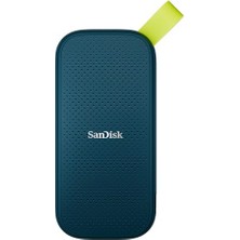 Sandisk Sandısk Portable SSD 2 Tb (Harici SSD 2,5 Inç, 800 Mb/s'ye Kadar Okuma, 2 M'ye Kadar Sağlam Sürücü, Dayanıklı Kauçuktan Yapılmış Sağlam Sabitleme Halkası) Monterey