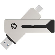 Hp 911 Pro 1 Tb USB 3.2 Otg Tip-C/tip-A Flash Sürücü, 1000 Mb/sn'ye Kadar