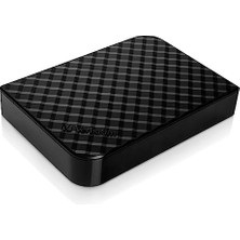 Verbatim Store 'n' Save Harici Sabit Disk 3,5" HDD - 4tb - Masaüstü Sabit Disk, USB 3.0, Süper Hızlı Veri Aktarımı - Siyah
