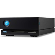 Lacie 1big Dock HDD 20 Tb Harici Sabit Sürücü, Thunderbolt 3, Usb, Pc Mac iPad ve Iphone, Veri Kurtarma Hizmeti (STHS20000800)