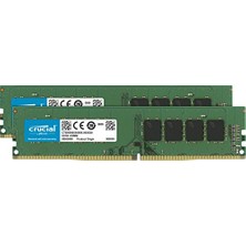 Crucial Ram CT2K16G4DFD8266 32 GB (2X16 Gb) Ddr4 2666 Mhz CL19 Masaüstü Ram Kiti