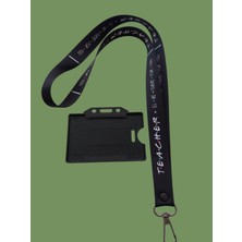 Staffy Öğretmen Temalı Yaka Ipi ve Kartlık