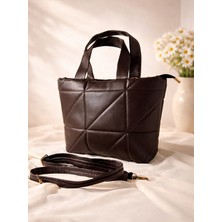 Levine Kapitone Tote Bag Günlük El & Omuz Çantası