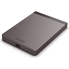 Lexar SL200 2 Tb Taşınabilir Ssd, Harici Ssd, Katı Hal Sürücü, 550 Mb/s'ye Kadar Okuma, 400 Mb/s'ye Kadar Yazma, USB Tip-C (LSL200X002T-RNNNG)