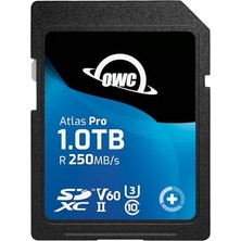 Owc Atlas Pro Sdxc Uhs-Iı V60 Medya Kartı 4K - 1 Tb'a Kadar Genel Fotoğraf ve Video Kayıtları Için Birinci Sınıf Hafıza Kartı