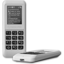 Iodd Mını Pro Harici Şifreli SSD (2tb) Usb-C 3.1gen 1 | Önyüklenebilir Sanal Odd/hdd(Iso,vhd,vmdk) | AES256-XTS Donanım Şifrelemesi (76 Haneli) | Donanım Yazma Koruması | Kore'de Yapıldı