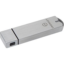 Kingston Ironkey S1000 Şifreli USB Çubuğu 64 GB Entegre Kripto Çipi ve Fıps 140-2 Seviye 3 Için Sertifikalı - IKS1000B/64GB