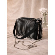 Levine Studded Zincir Askılı Omuz Çantası