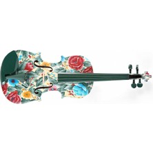 Kinglos Kng LY-1102A 4/4 Keman Akçaağaç ve Abanoz Malzemeleriyle Özel Tasarım