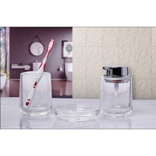 Es Dekor Vetro Banyo Seti