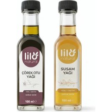 Lilo Natural Çörek Otu Yağı ve Susam Yağı Seti