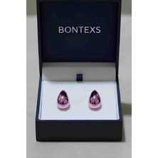 Bontexs Kadın ​günlük Şıklığınızı Tamamlayacak Eflatun Damla Küpe