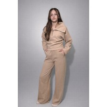 Levine Yarım Fermuarlı Yaka Detaylı Eşofman Takımı