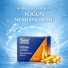 Zeitozon Nemlendirici Yüz Kremi Etkili Yüz Bakım Yağı Yoğun Nem ve Bariyer Destek Kapsül