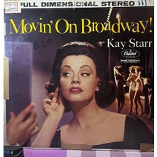 Plakantik Kay Starr - Movin' On Broadway! (Stereo, Capitol Records)