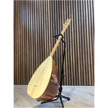 Nefes Müzik Kısa Sap El Yapımı Bağlama (Parlak) Kılıf Tel ve Tezene Hediyeli