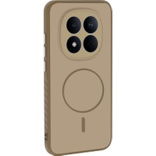 Redmi Note 15 Pro 5g Uyumlu Magsafe Şarj Özellikli Tea Kapak Gold