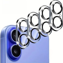 Nexiva Iphone 17 ile Uyumlu Kamera Koruyucu Lens 360 Kaplama Tam Koruma